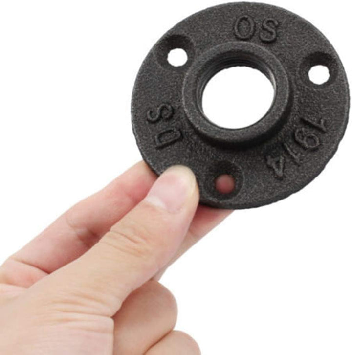 UKCOCO 10 Stück 1 Herdplattenspaltabdeckung Metallhalter Möbelflansch Selber Machen Industriell Bode