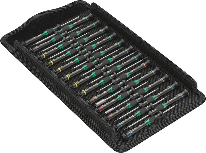 Wera 05134000001 Kraftform Micro Big Pack 1 Schraubendrehersatz, 25-teilig & Kraftform Kompakt 62, 3