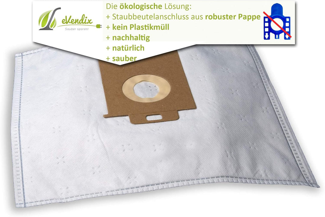 10 Staubsaugerbeutel kompatibel mit AEG VX9-2-Öko, 10 Staubbeutel + 1 Mikro-Filter ähnlich Original