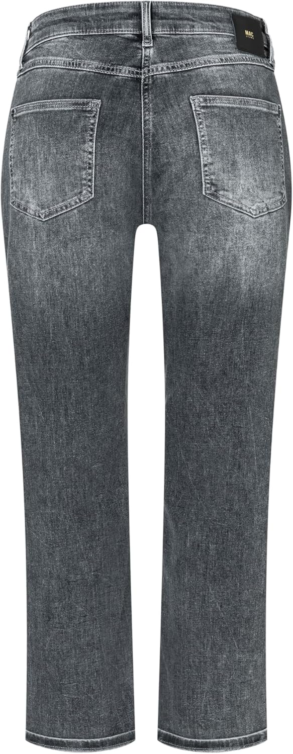 Mac Damen Hose Jeans Straight Dark Blue net Art.Nr.0389L581890 D671 32W / 32L Grau, 32W / 32L Grau