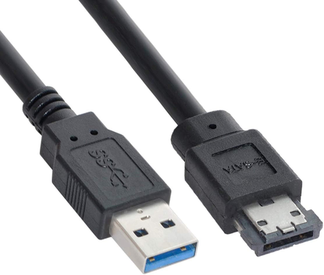 xiwai USB 3.0 zu Power Over eSATA DC5V Adapter USB 2.0 auf HDD/SSD/ODD eSATAp Konverter Typ-A USB Ho