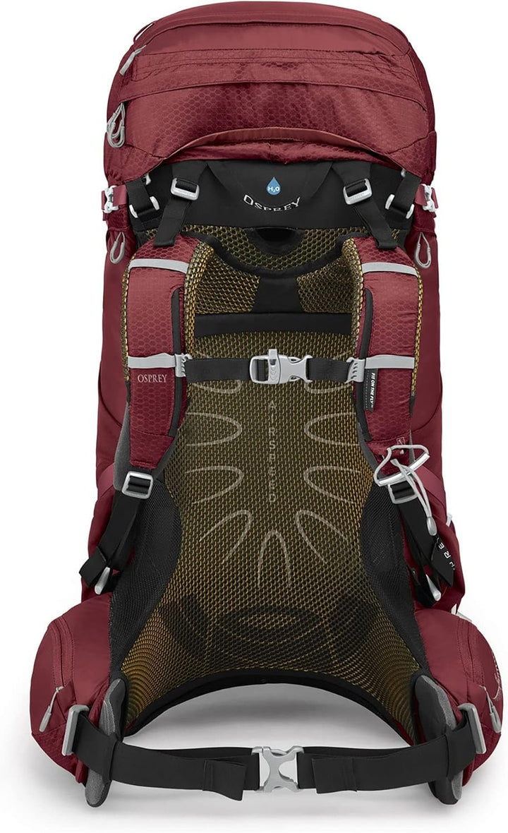 Osprey Damen Aura Ag Backpacking Rucksack Aura AG 65 Berry Sorbet Red WM/L (1er Pack), Berry Sorbet