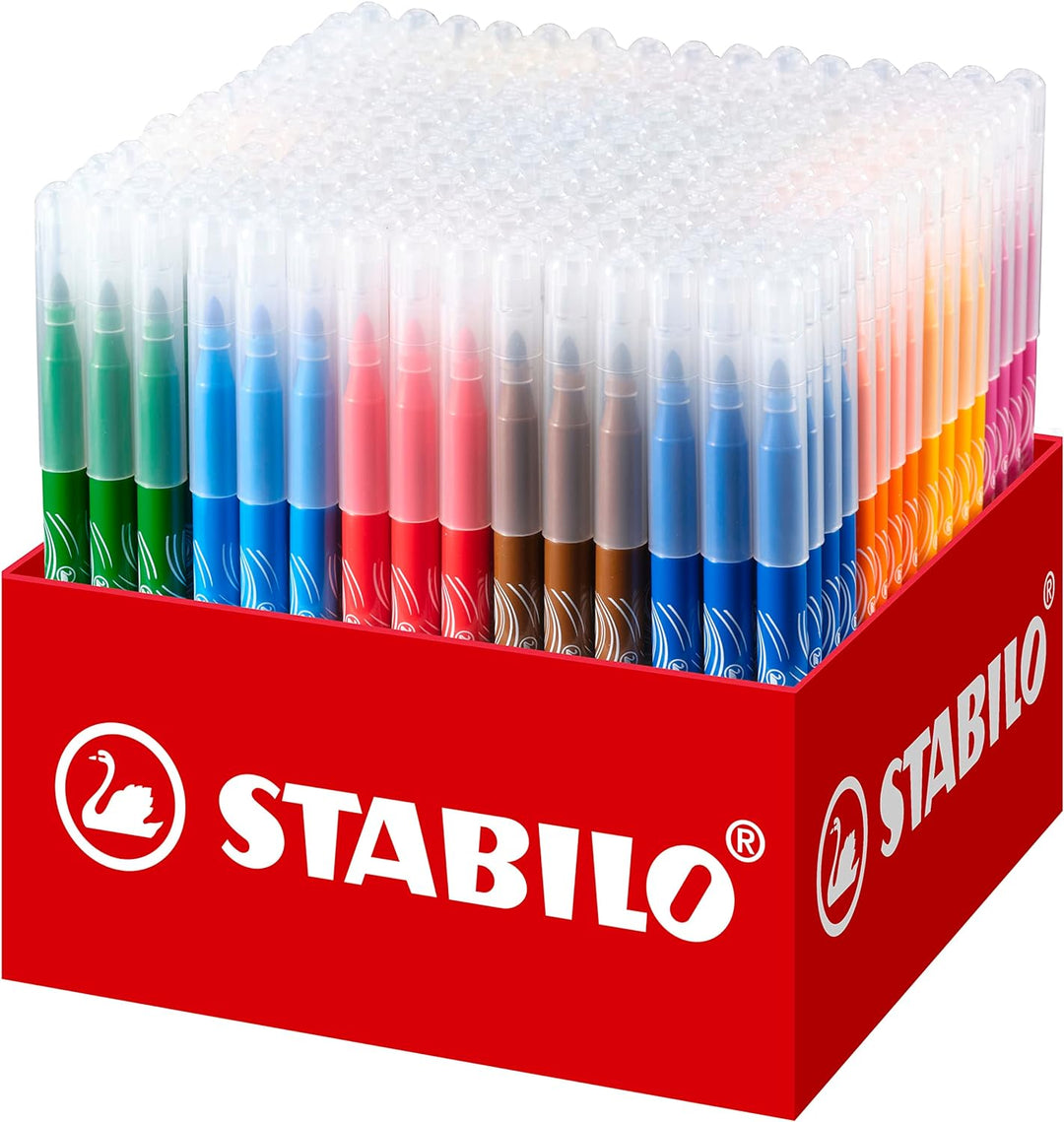 Filzstift - STABILO power - 240er Pack - mit 20 verschiedenen Farben, 240er Pack