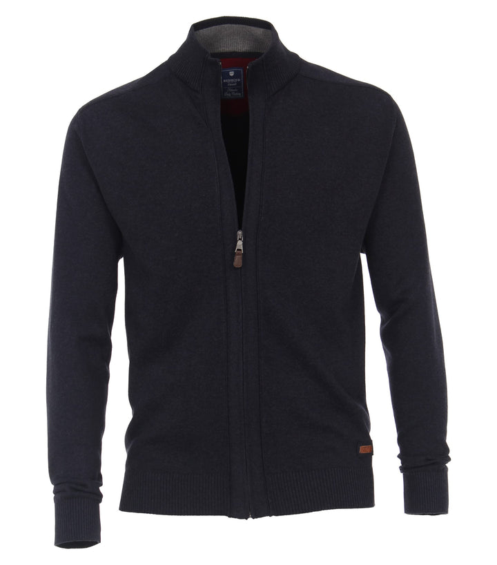 Redmond Strickjacke Uni S 11 Blau, S 11 Blau