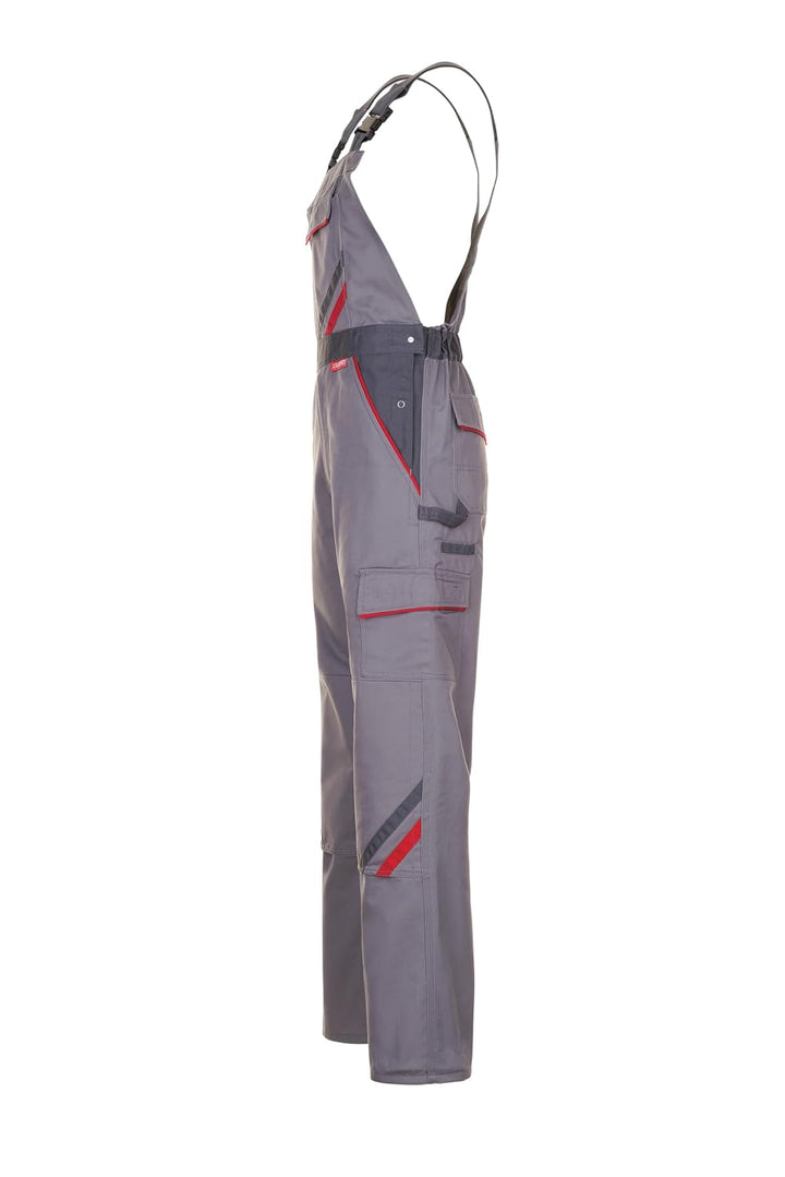 Planam Highline Herren Latzhose Zink Schiefer rot Modell 2331 Grösse 68 zink/schiefer 68, zink/schie