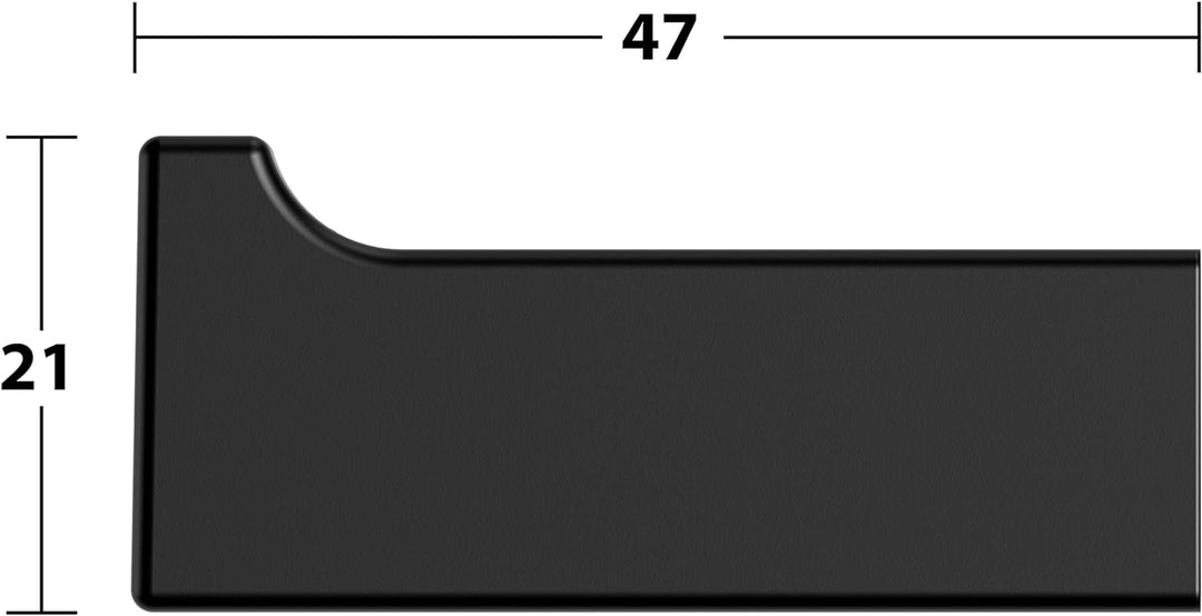 Keuco Handtuchhaken aus Metall, schwarz-matt, rund, für Badezimmer und Gäste-WC, Wandhaken für Handt