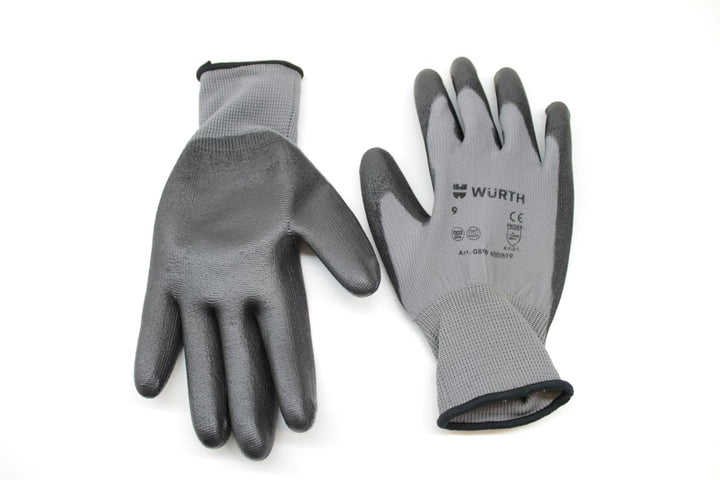 Würth Montagehandschuhe 12 Paar Gr. 9 Economy Mechaniker Arbeitshandschuhe Bauhandschuh Nylonhandsch