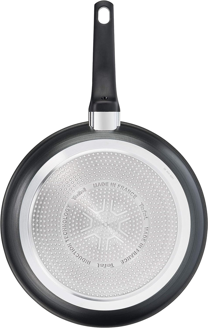 Tefal G12490 Titanium Fusion Pfannen-Set 24 cm und 28 cm (Titanium Excellence Antihaft-Versiegelung,