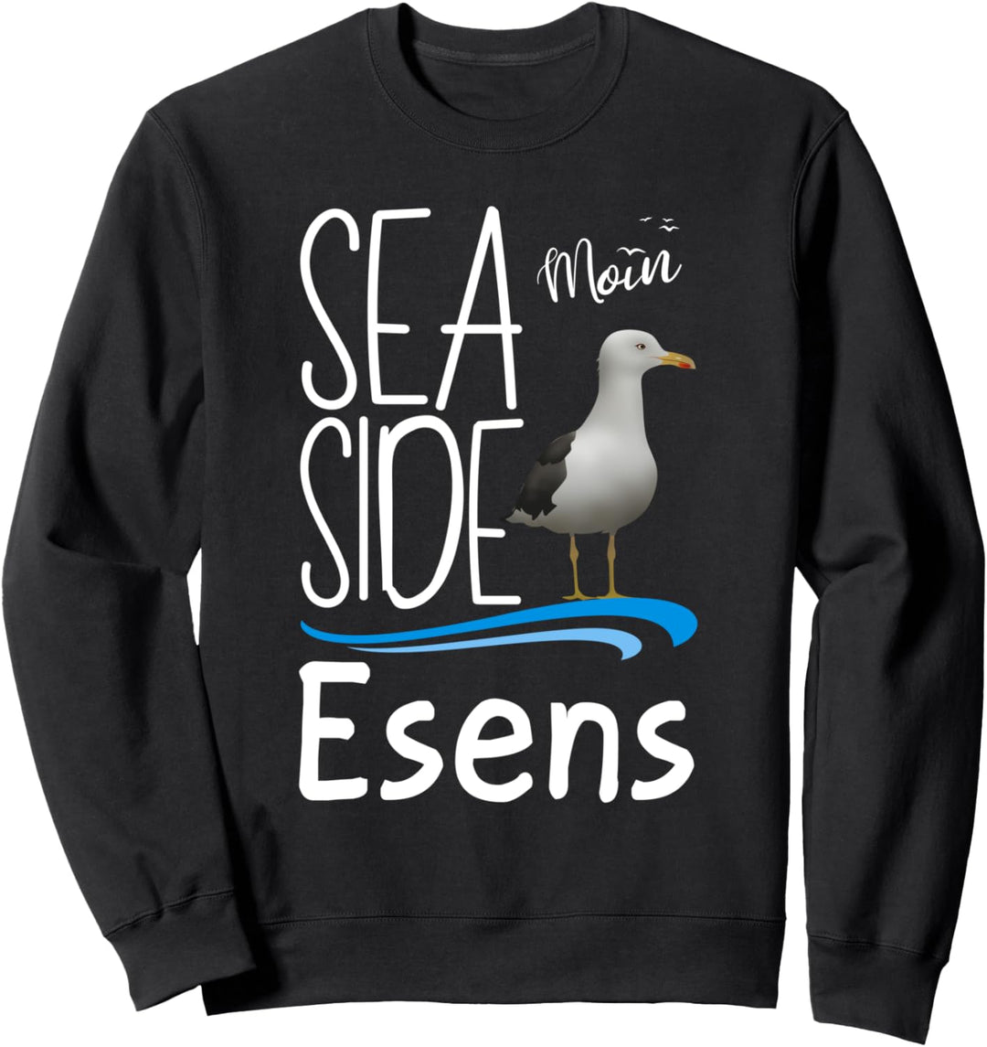 Esens Moin Insel Urlaub Nordseeküste Ostfriesland Reise Sweatshirt