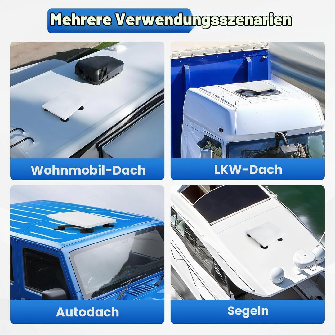 Starlink Mini Magnetische Halterung - Starlink Mini Dachmontage aus Aluminiumlegierung für Auto, Min