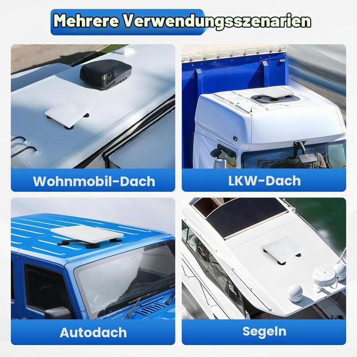 Starlink Mini Magnetische Halterung - Starlink Mini Dachmontage aus Aluminiumlegierung für Auto, Min