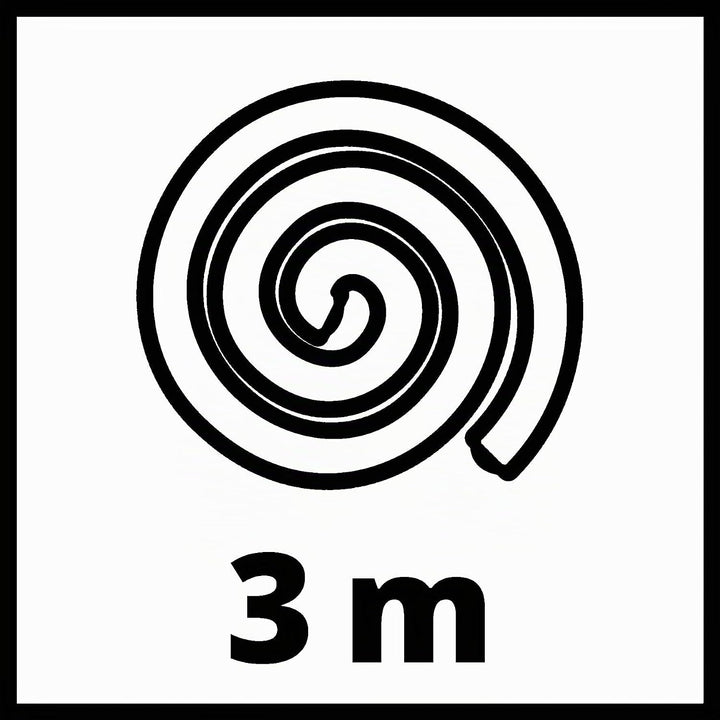 Original Einhell Saugschlauchverlängerung als Sauger-Zubehör (passend für alle Einhell Nass-Trockens
