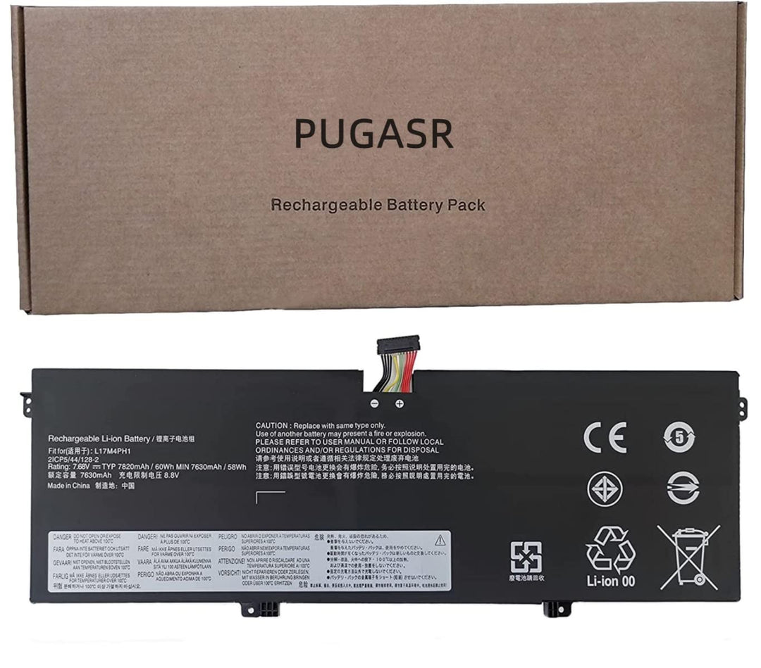 PUGASR L17M4PH1 L17C4PH1 Laptop Akku Kompatibel mit Lenovo Yoga 7 Pro Pro-13IKB C930 C930-13 C930-13
