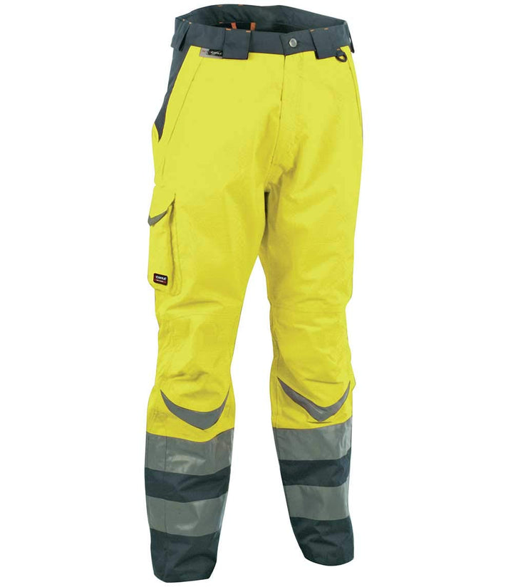 Cofra Warnschutz Winterhose Safe V025-0-00, Wetterschutz Bundhose, Grosse 44, 40-00V02500-44, Yellow