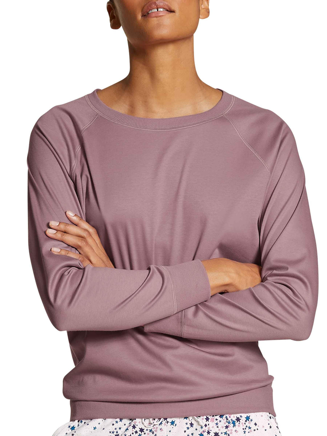 Calida Damen Favourites Universe T-Shirt, Dusky Orchid, 48-50