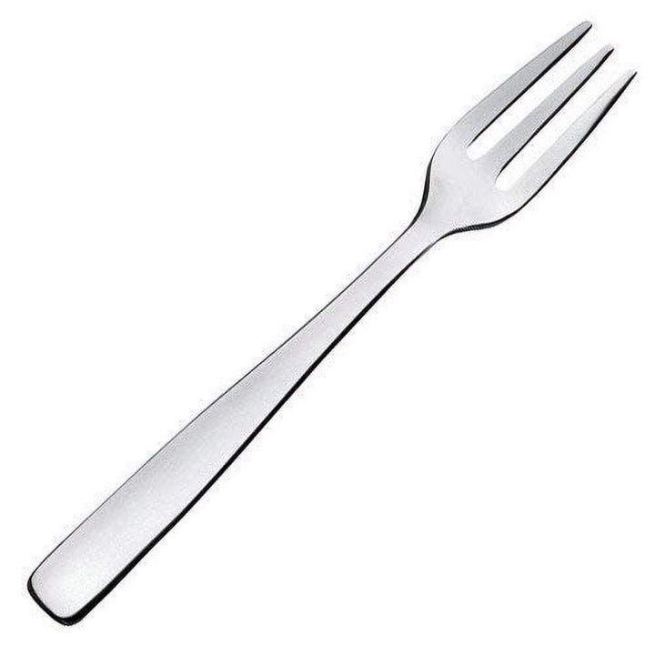 Alessi AJM22/16 Kuchengabel 6 St. Silber Gebäck, Silber Gebäck