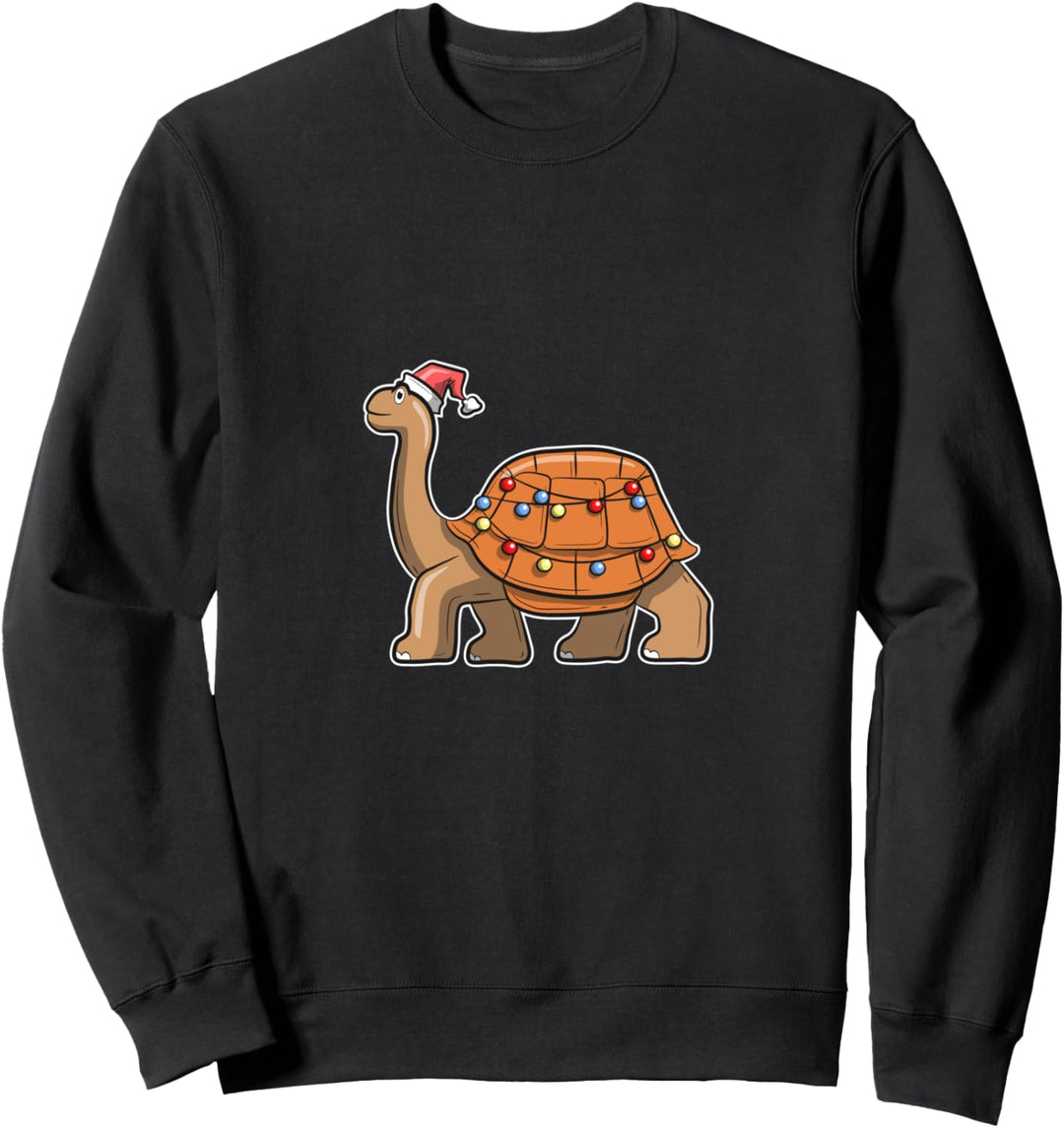 Weihnachten Aldabra Riesenschildkröte Sweatshirt