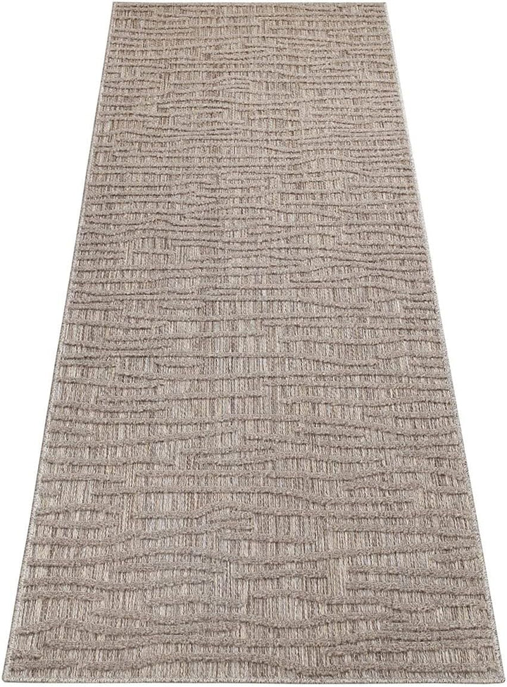 In-& Outdoor Teppich - Läufer 80x250 cm - für Innen-& Aussenbereich - Wetterfest Balkon-Teppich, Ter