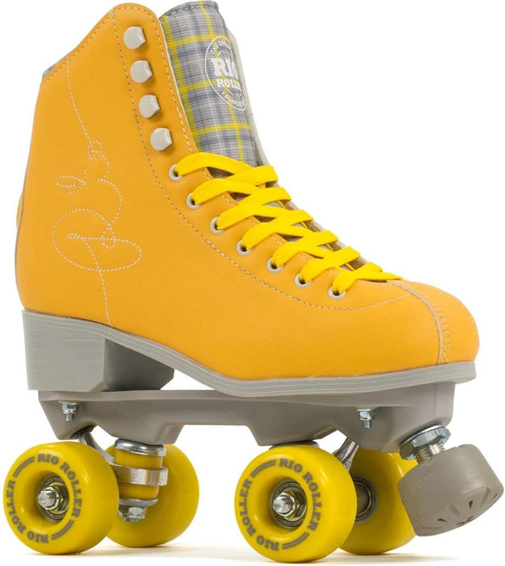 Rio Roller Signature Childrens Rollschuhe für Kinder, Unisex Size - UK 9 gelb, Size - UK 9 gelb
