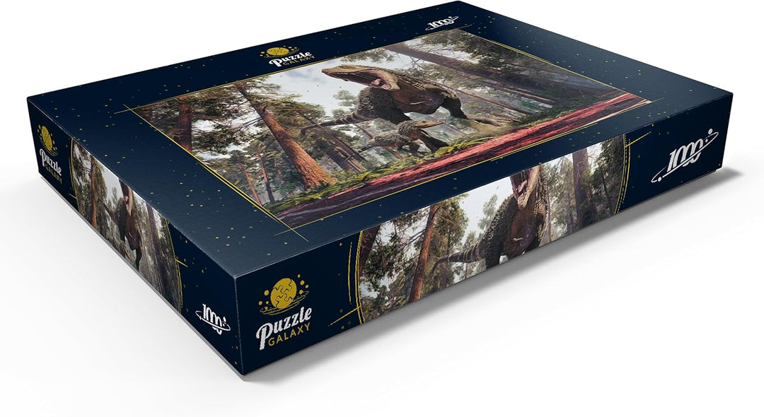 Tyrannosaurus Rex und Sein Jungtier - Premium 1000 Teile Puzzle - MyPuzzle Sonderkollektion von Puzz