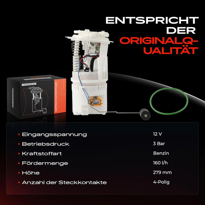 Kraftstoffpumpe Benzinpumpe für PT Cruiser + Cabriolet 2.4L 2004-2009 E7190M