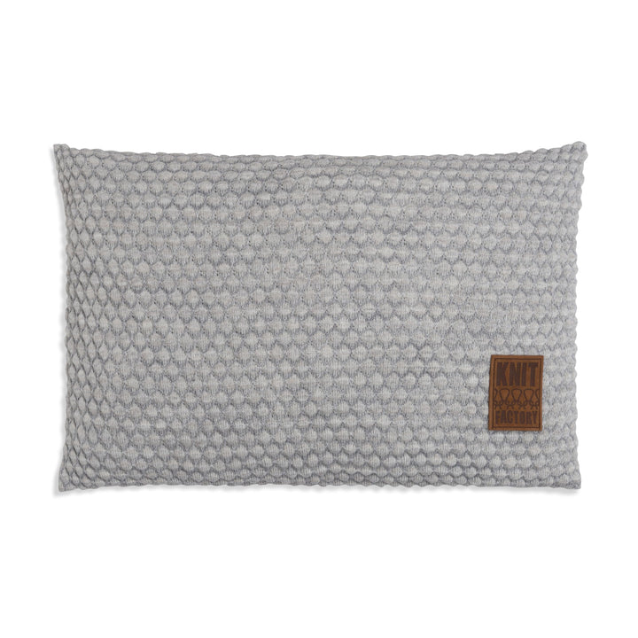 KNIT FACTORY - Juul Kissen - Zierkissen mit Füllung und Bezug - Rechteckige Dekokissen - Sofakissen