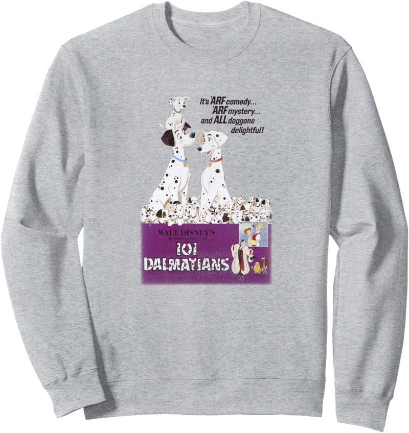 Disney 101 Dalmatiner-Gruppe Shot Classic Filmposter Sweatshirt