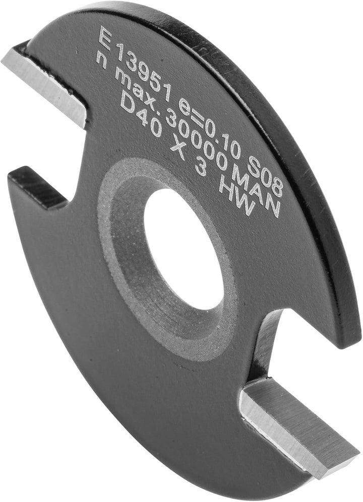 ENT 13951 Scheibennutmesser HW, Durchmesser (D) 40 mm, NL 3 mm, mit Senkbohrung D=40 / NL=3, D=40 /