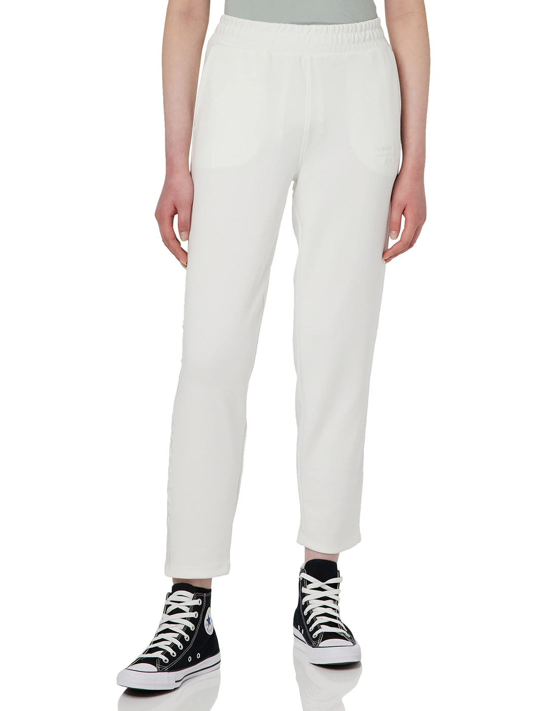 Tommy Hilfiger Damen Strickhosen M Weiss (Ecru), M Weiss (Ecru)