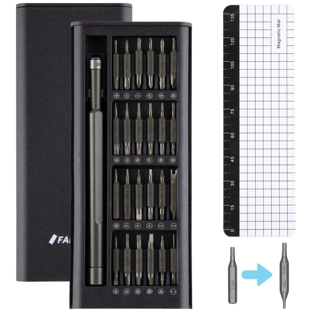 FANACAN Feinmechaniker Schraubendreher Set, Mini Werkzeug Set mit Torx T5 T6 T8 T9 T10, usw, Reparat