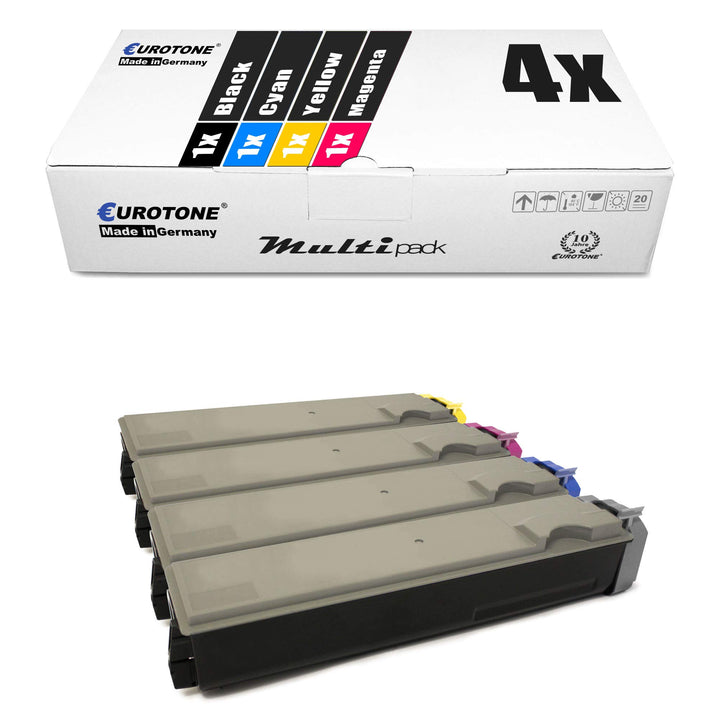 4X Müller Printware Toner für Kyocera FS-C 5020 5025 5030 DN TN N DTN ersetzt TK-510 Set aus 4, Set
