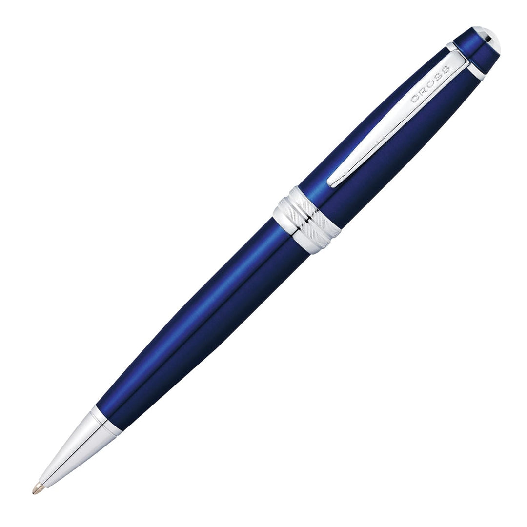 Cross Bailey Kugelschreiber (Drehmechanik, Schreibfarbe schwarz, Strichstärke M) Blau-Lack Blau-Lack