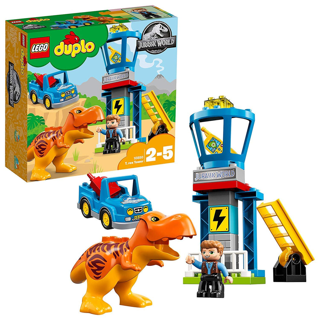 LEGO 10880 DUPLO Jurassic World T-Rex Aussichtsplattform Single, Single