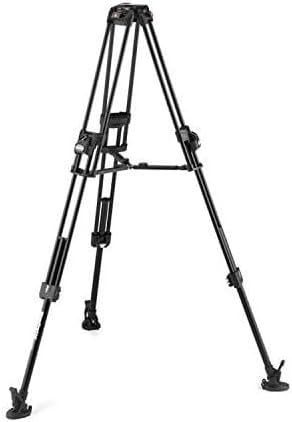 Manfrotto, Profi-Videokamera-Stativ 645, Tripod aus Aluminium mit schnellen Doppelrohrbeinen, Kamera