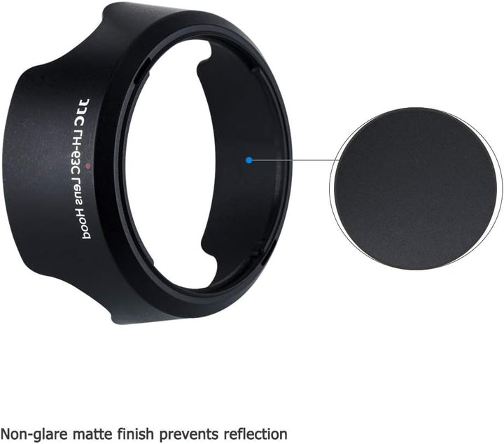 EW63C Bajonett Gegenlichtblende mit UV-Filter Passend für Canon RF-S 14-30mm F4-6.3 on EOS R50 V Cam