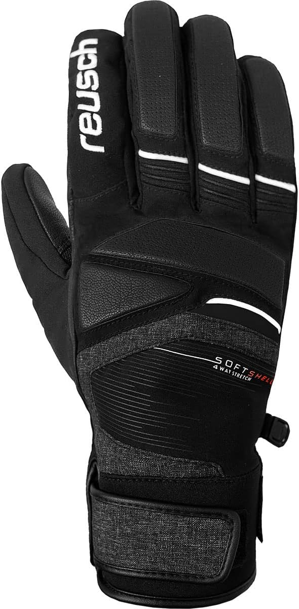 Reusch Herren Storm R-tex Xt Handschuhe 8.5 black / white, 8.5 black / white