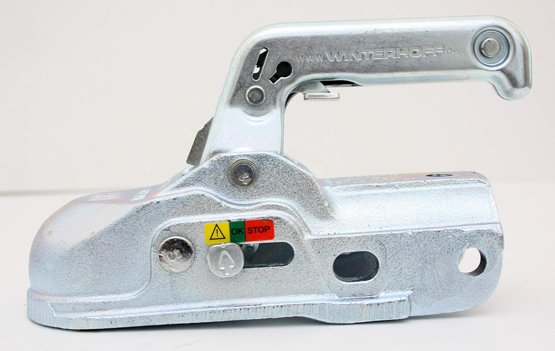 Winterhoff Kugelkupplung WW30-K+Z 3000kg Zugkugelkupplung Zugmaul Anhänger PKW Universal Zugrohr Kup