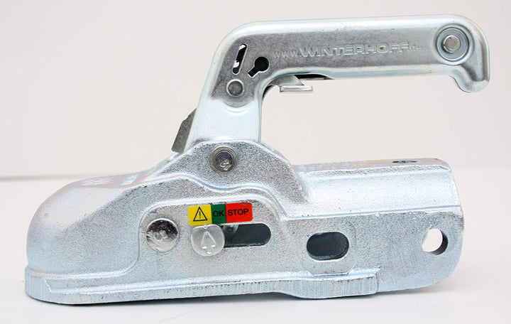 Winterhoff Kugelkupplung WW30-K+Z 3000kg Zugkugelkupplung Zugmaul Anhänger PKW Universal Zugrohr Kup