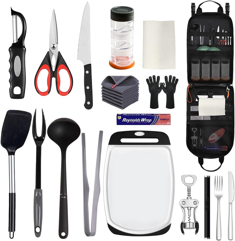 Camp Utensilien Organizer, Küchen Zubehör Aufbewahrungs Tasche für Camping Kochgeschirr, Camping Ges