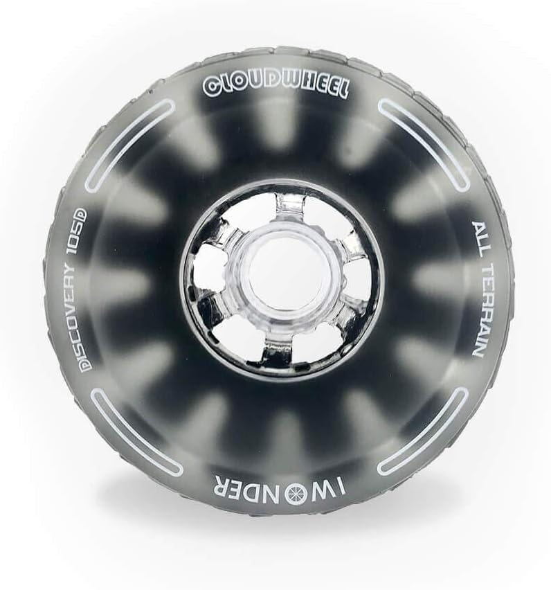 IWONDER Cloud Wheel 120 mm Discovery Elektro-Skateboard-Räder, patentierter Dämpfungsschaumkern, für