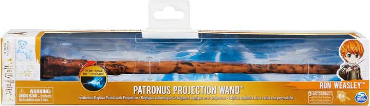 Wizarding World | Interaktiver Zauberstab Patronus Projektion von Ron Weasley 33 cm | Harry Potter K