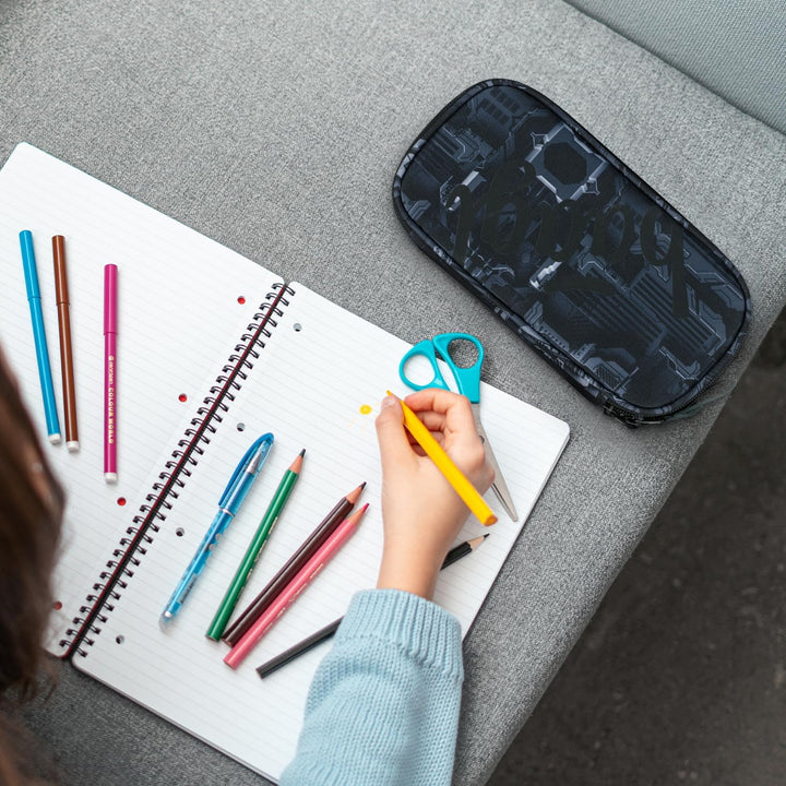Baagl Federmäppchen für Mädchen - Schulmäppchen für Schreibwaren - Schulsachen Federtasche, Jungen F