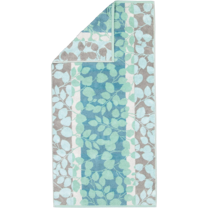 CAWÖ Home Handtücher Noblesse Harmony Floral 1086 Jade - 47 Duschtuch 80x160 cm, Duschtuch 80x160 cm