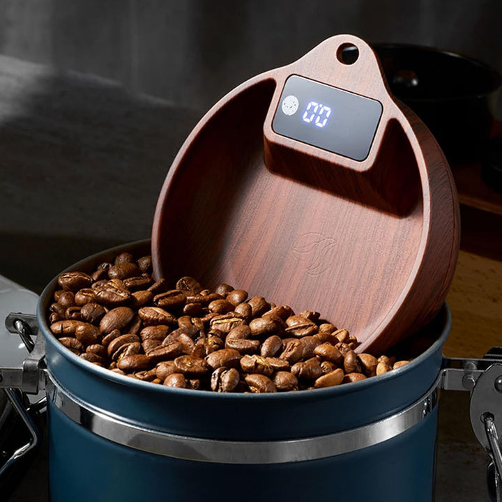 Kaffeewaage Präzises Mini Tragbares Dosieren und Brühen | Elektronische Küchen-Lebensmittelwaage mit