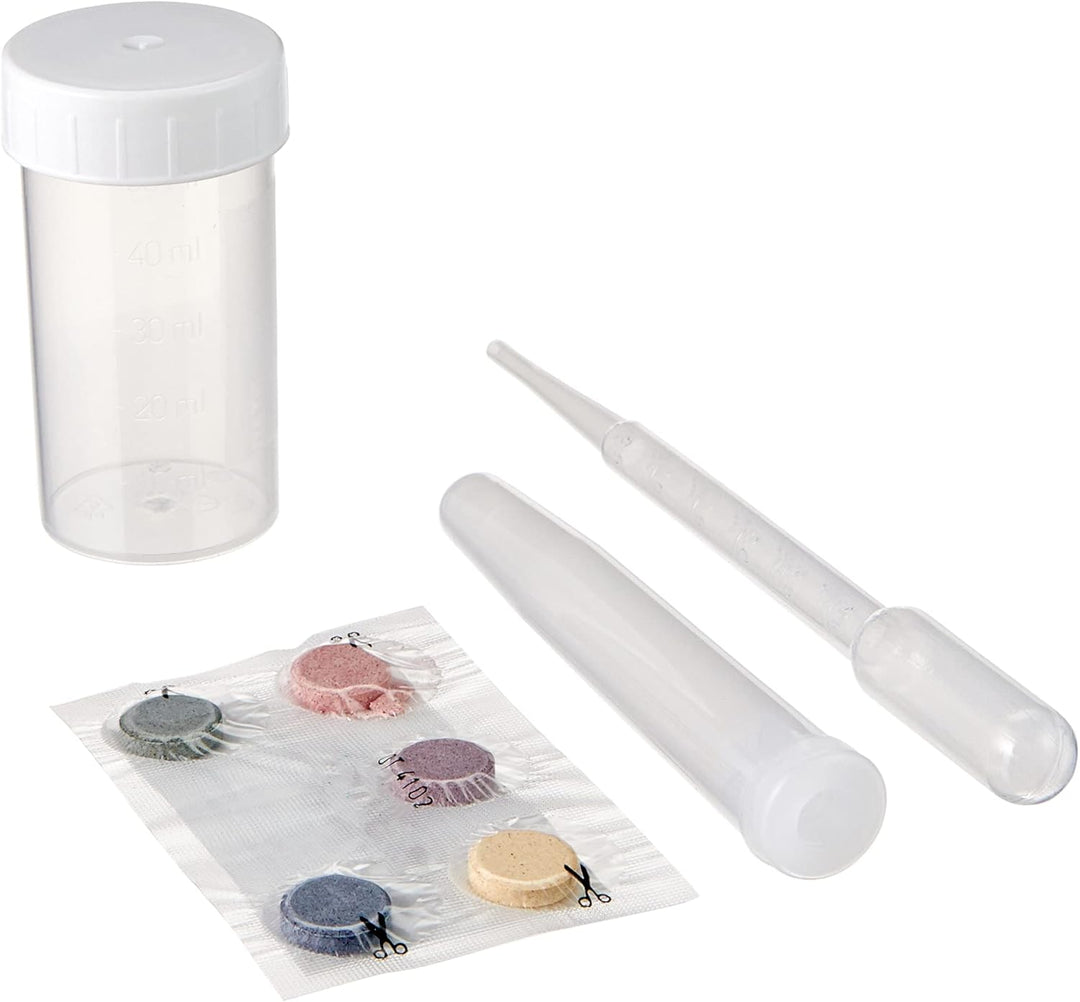 Clementoni Galileo Lab – Kristalle selbst züchten Starter-Set, Experimentierkasten für kleine Wissen