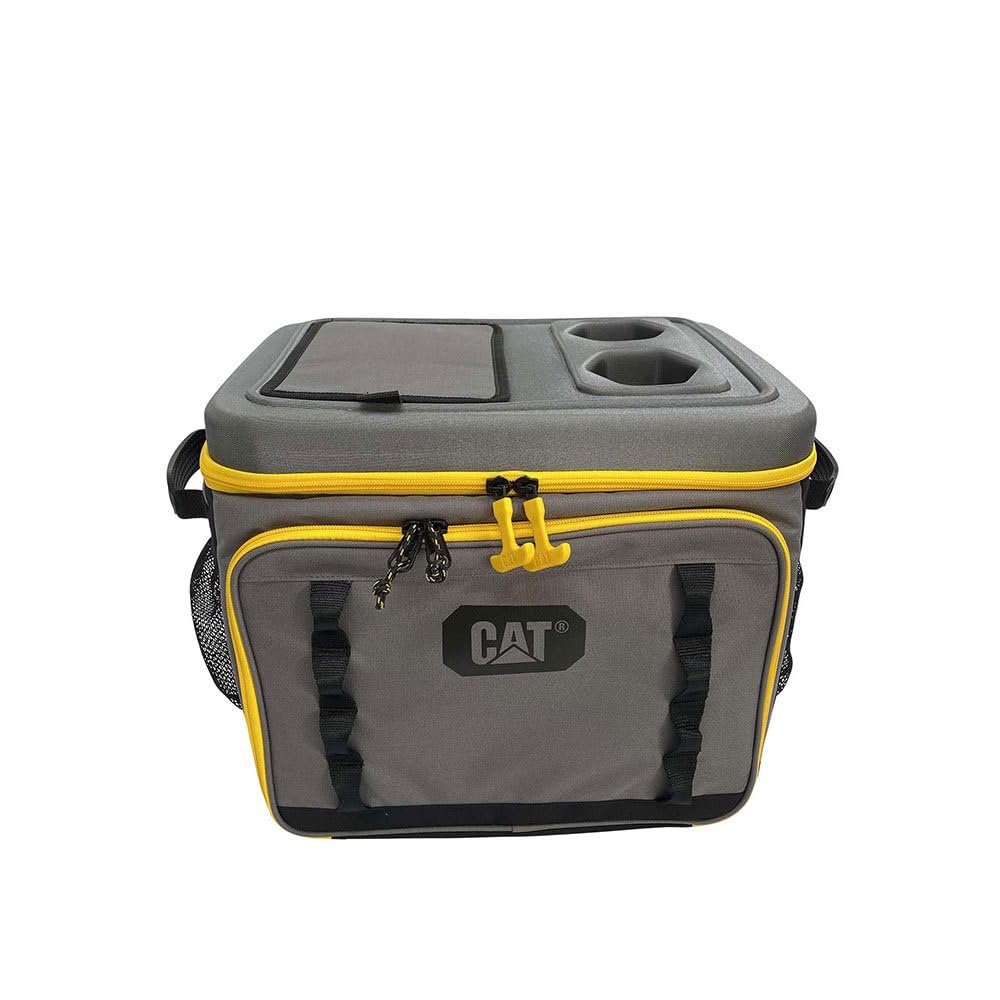 CATERPILLAR - Tragbare Kühltasche, 39 Liter, grosses Volumen, Baustelle, Camping, Strand