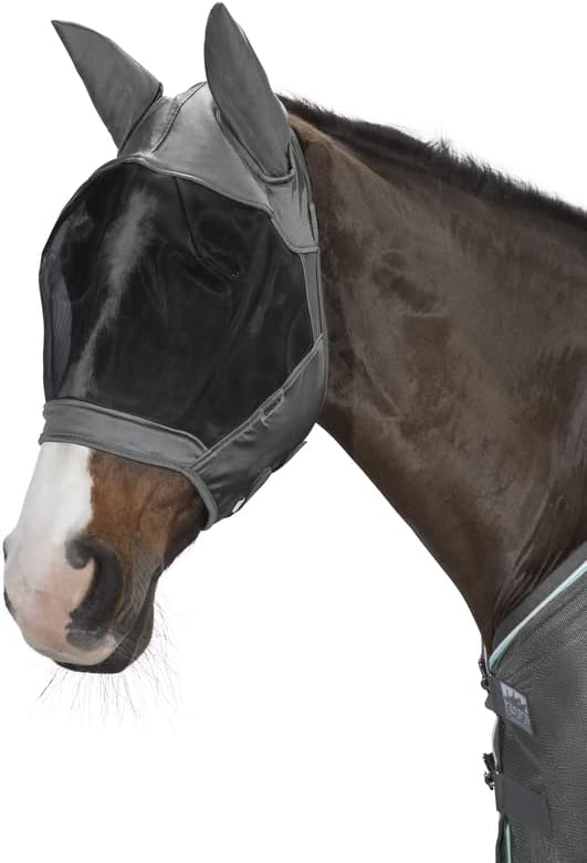 ESKADRON Standard Fliegenmaske FLY MASK grey L, grey L