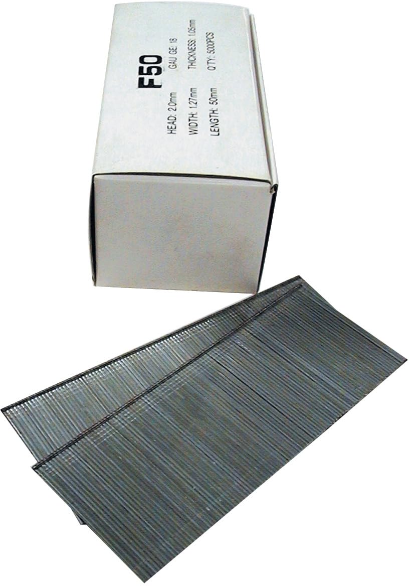Güde 40217 Stifte für Druckluft-Nagler MIDI 50 mm (verzinkter Stahl, 1 mm Stiftstärke, 50 mm Nagellä