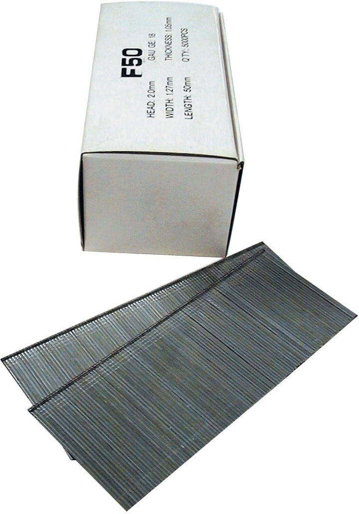 Güde 40217 Stifte für Druckluft-Nagler MIDI 50 mm (verzinkter Stahl, 1 mm Stiftstärke, 50 mm Nagellä