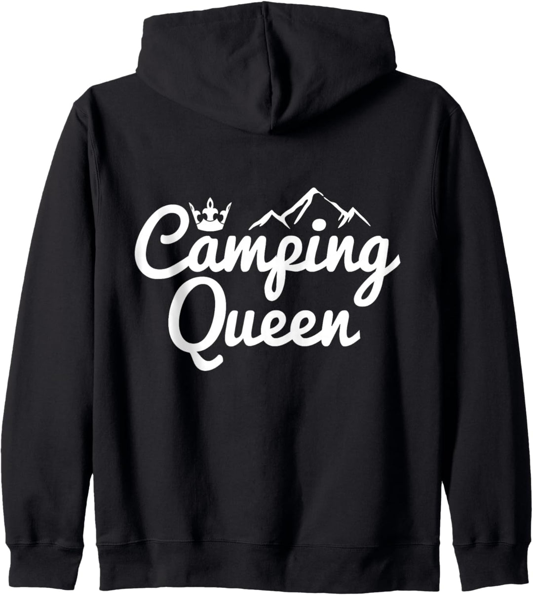 Camping Queen Krone Berge Wohnmobil Zelt Königin Kapuzenjacke